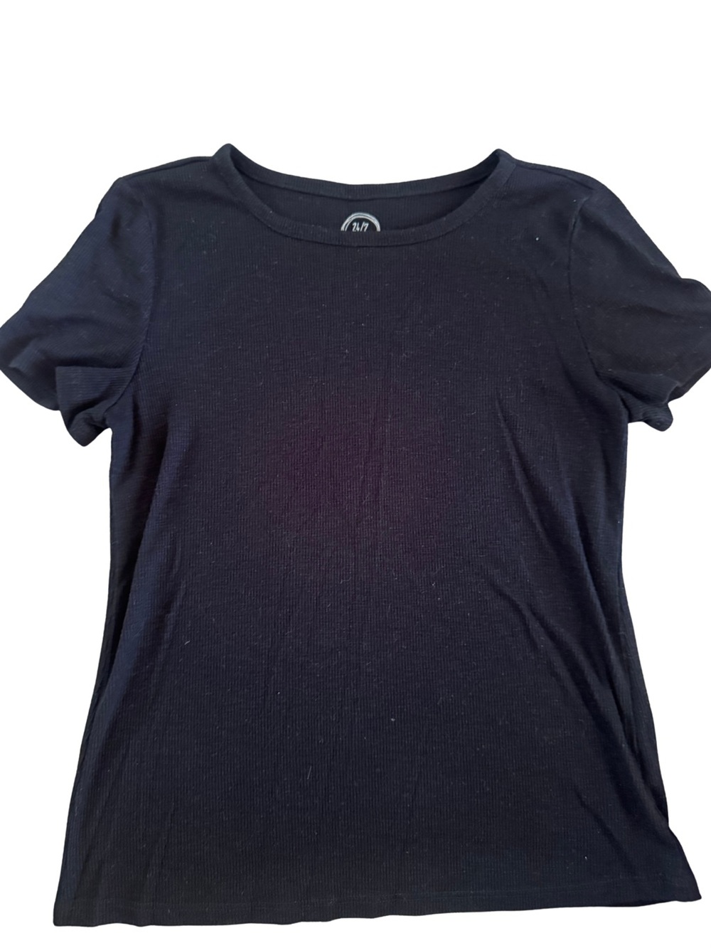Everyday Black Short-Sleeve Tee by Avenue
